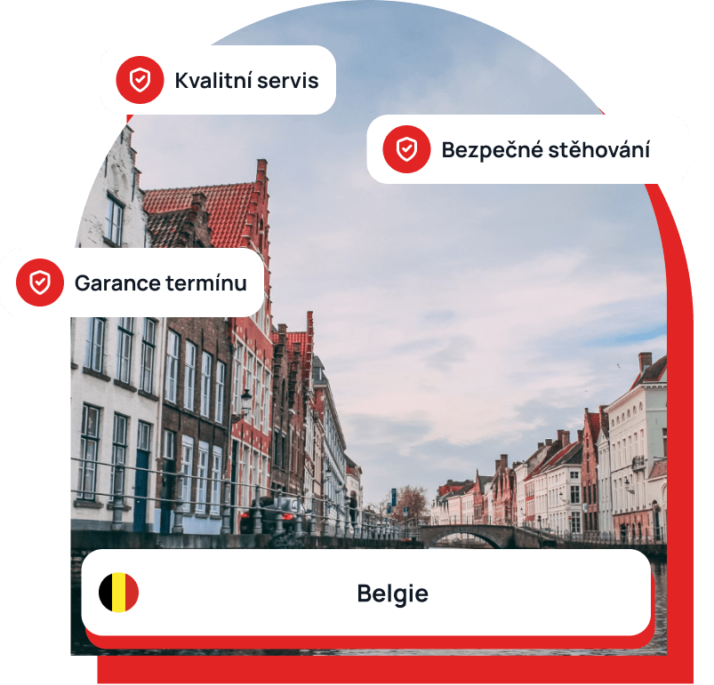 Stěhování do Belgie – ilustrační fotografie Belgie s důrazem na kvalitní servis a bezpečné stěhování.