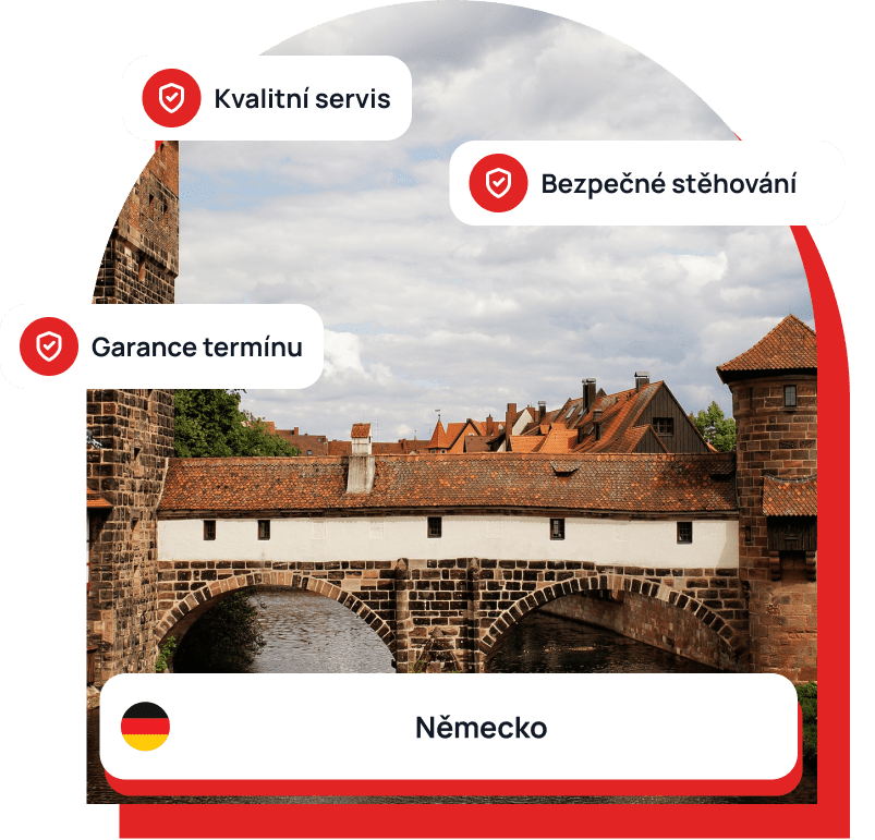 Stěhování do Německa – ilustrační fotografie Německa s důrazem na kvalitní servis a bezpečné stěhování.